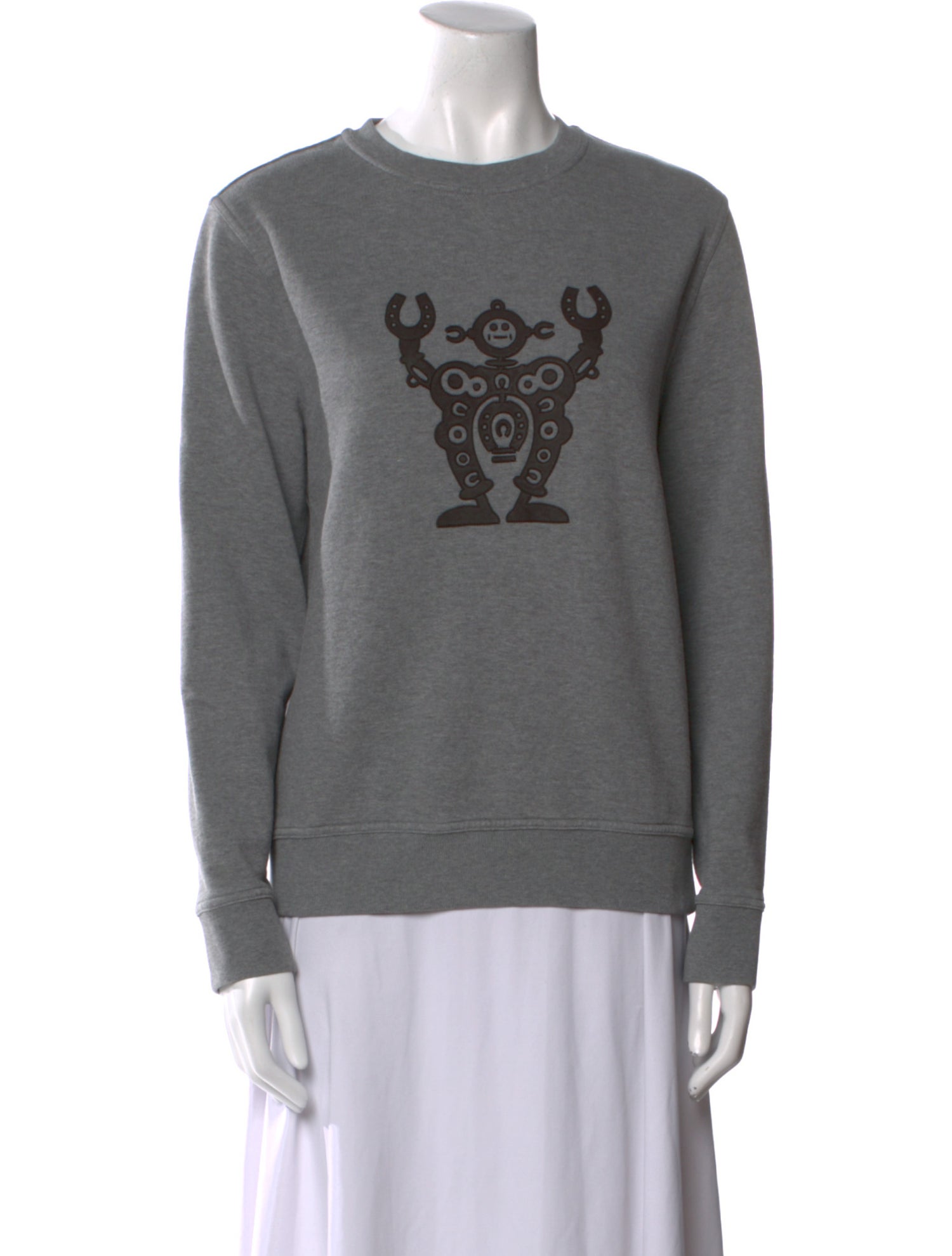 Hermès Graphic Print Crew Neck Sweatshirt